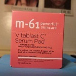M-61 Vitablast C Serum Pads ~ 10 treatments boxed 2-21 exp